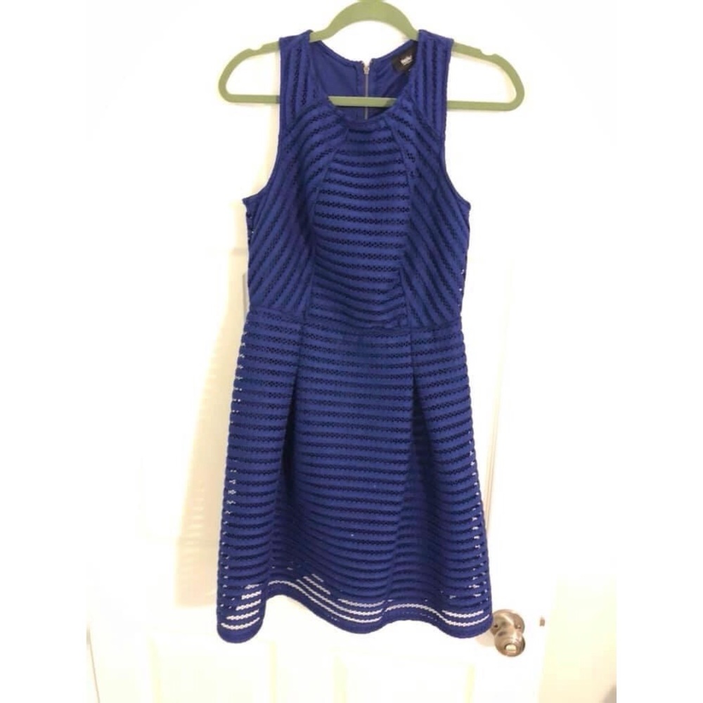 Royal blue dress